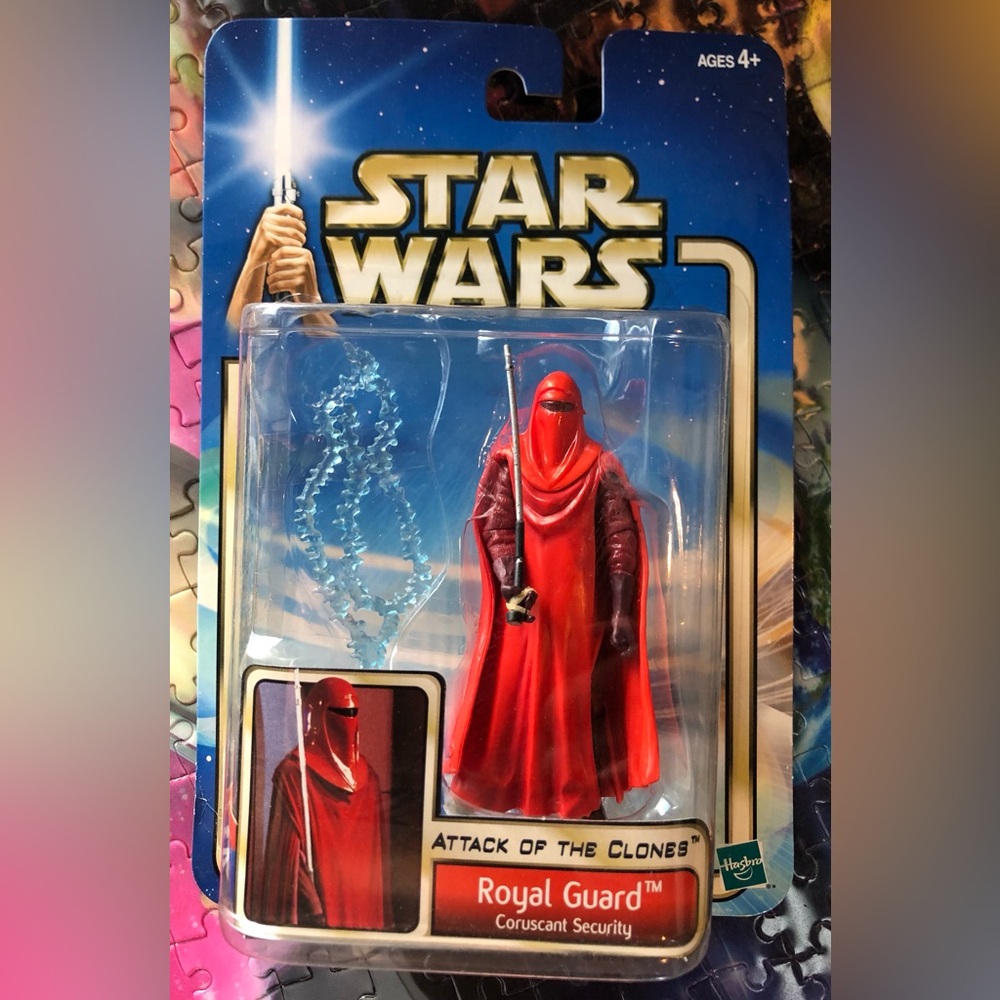 STAR WARS Collectible Action Figure by Hasbro! - Royal Guard - New!